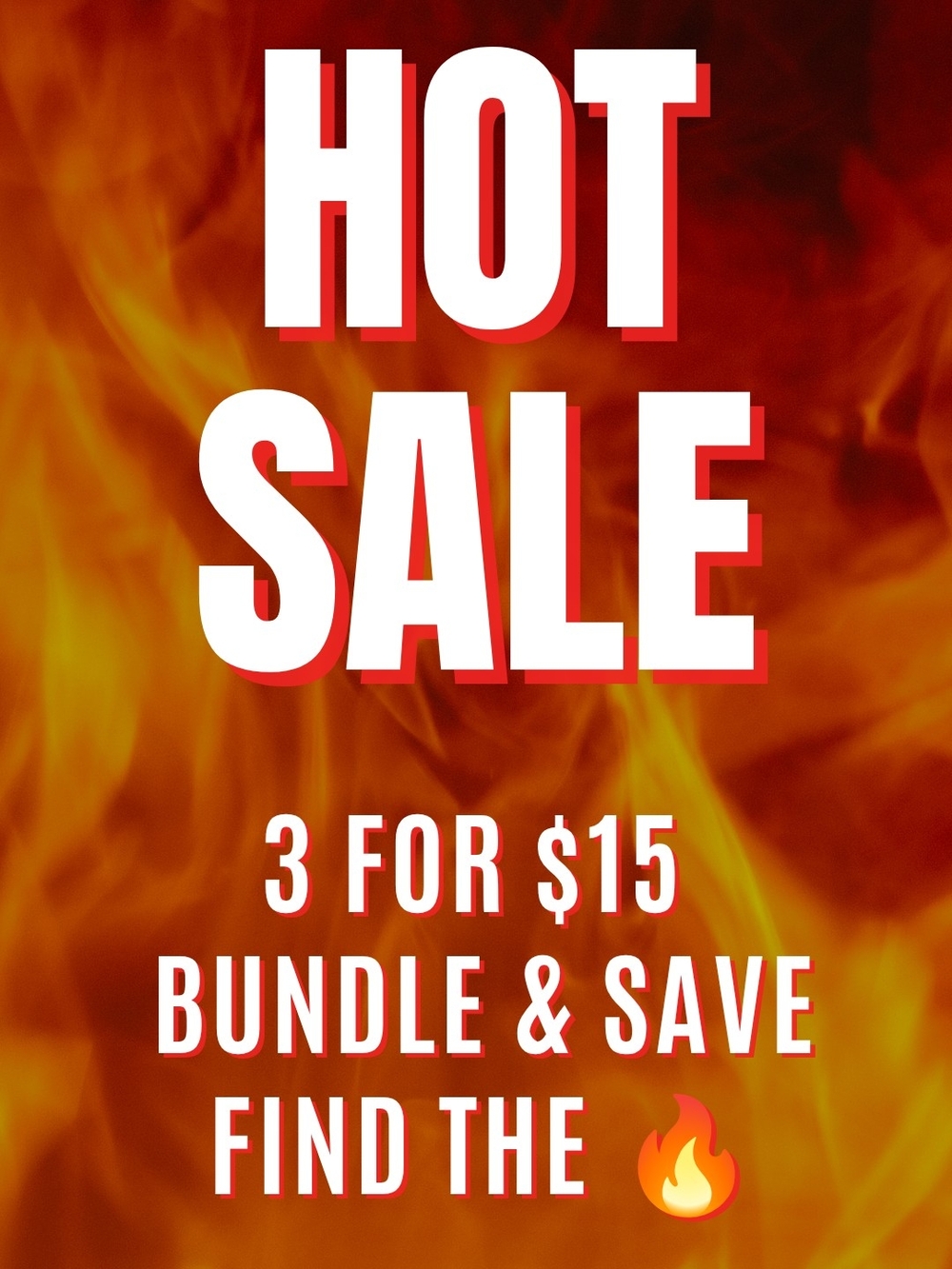 HOT SALE 3/$15